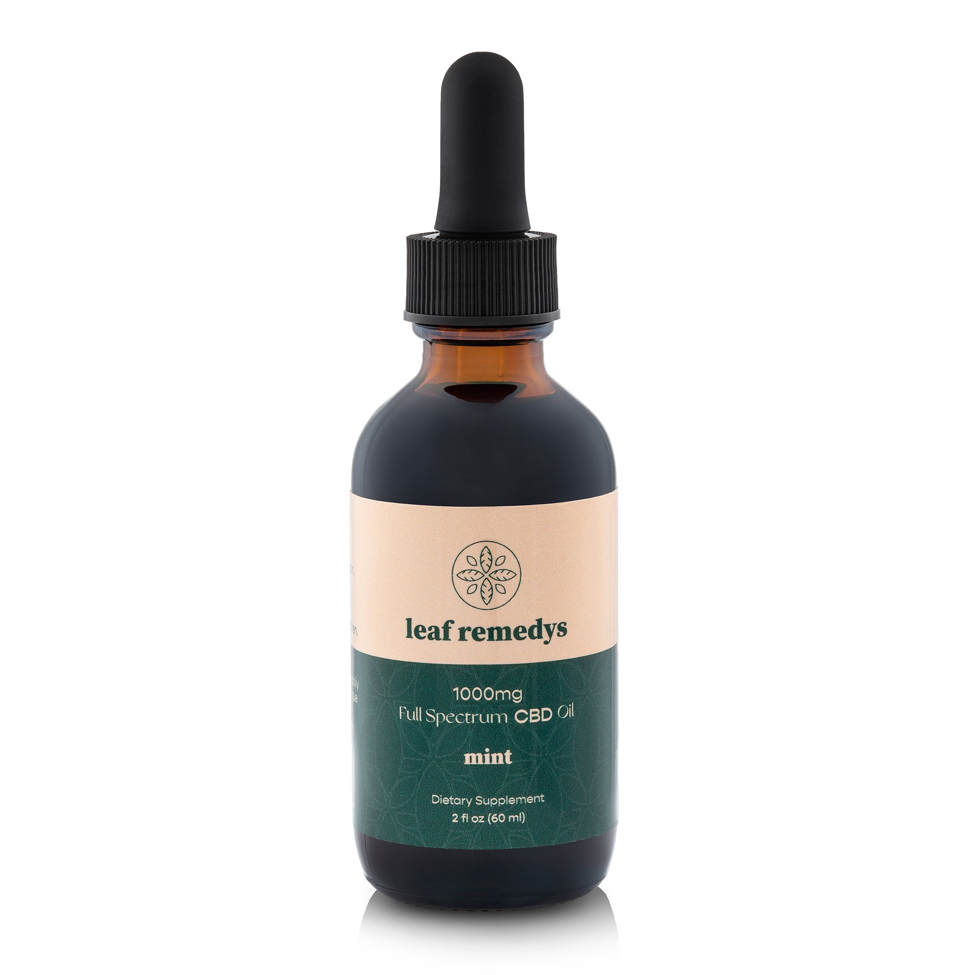 60ML Full Spectrum CBD tincture - Leaf Remedys