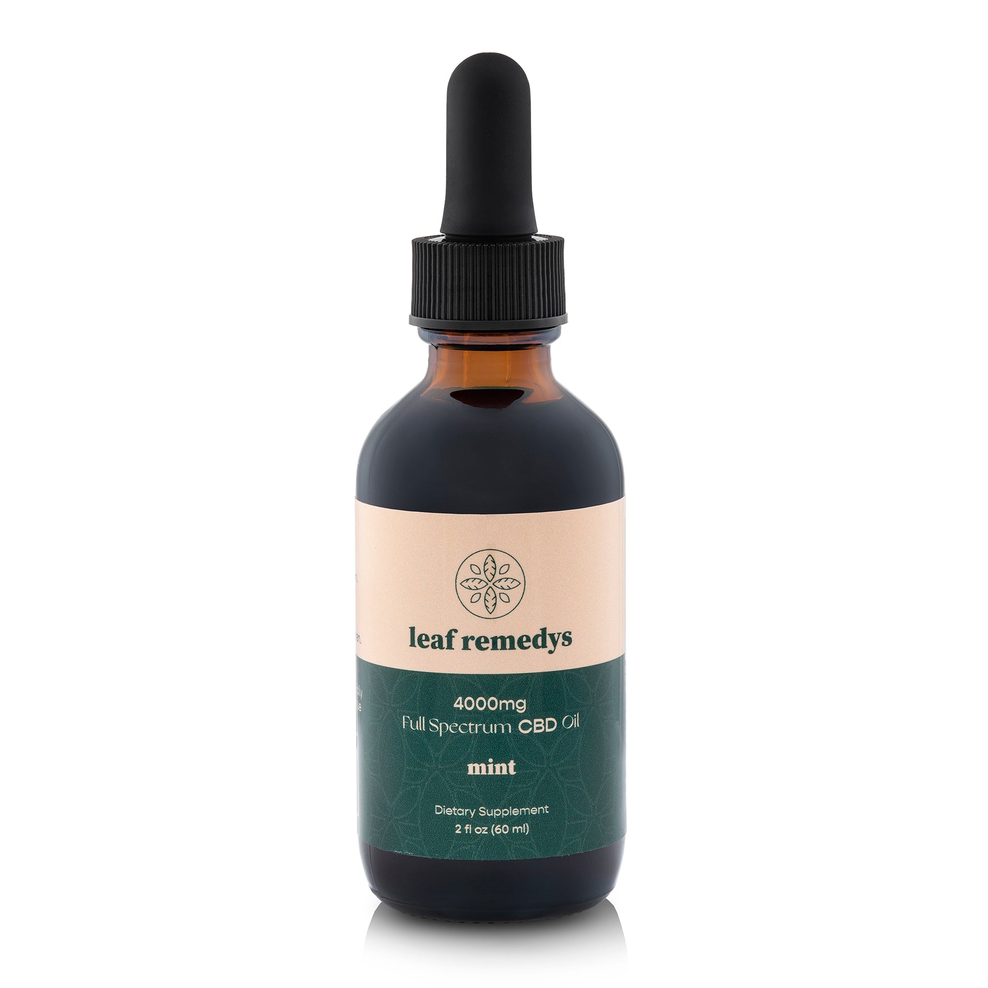 60ML Full Spectrum CBD tincture - Leaf Remedys