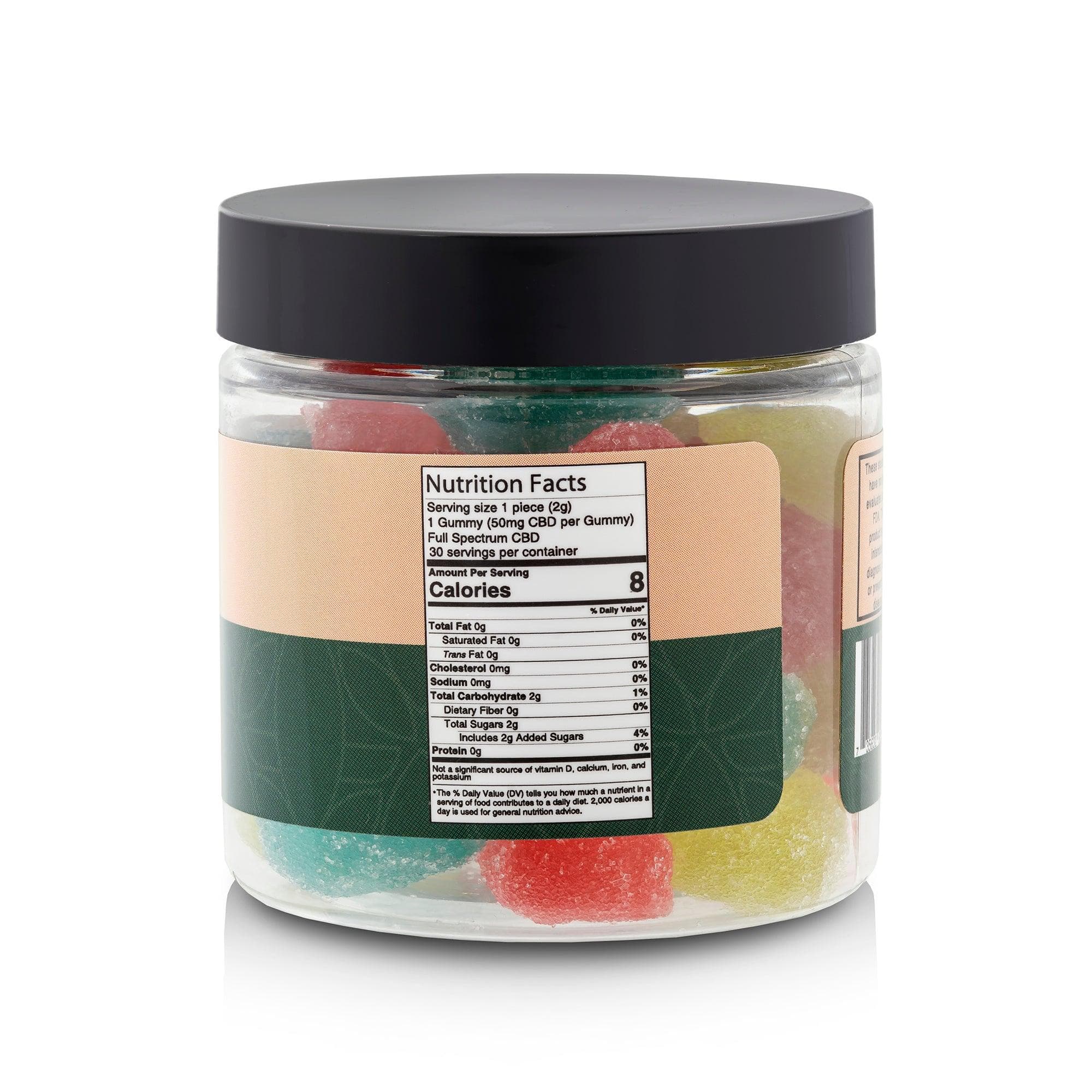 1500mg CBD Gummies mixed flavors - Leaf Remedys